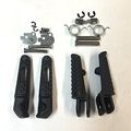 Xkh Group Motorcycle Black Front Rear Foot Peg Footrest Kit Fit For Honda Cbr 1000rr 2004-2012 600rr 2003 2006 Cb 1000r 2008