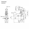 Baomain Roller Arm Head Reset Tz-6143 Sealed Limit Switch 15a 250vac Ip65 Waterproof