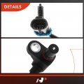 A-premium Abs Wheel Speed Sensor Compatible With Chevy Gmc Models Silverado Sierra 2500 1999-2000 Yukon Xl 2000 Rwd Front
