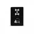 Ch4x4 Small Dual Push Switch For Toyota Tacoma Fj Cruiser Land Fortuner Hilux 4runner Prado 12v 3amp A Locker Compressor Symbol