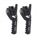 Motorcycle Front Footrest Pegs Parts Accessory For R1200gs 2013 2018 Powersports Foot Black