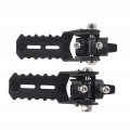 Motorcycle Front Footrest Pegs Parts Accessory For R1200gs 2013 2018 Powersports Foot Black