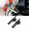 Motorcycle Front Footrest Pegs Parts Accessory For R1200gs 2013 2018 Powersports Foot Black