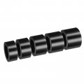 Uxcell 13pcs Axle Reducer Spacer Set 1-1 8 Wheel For 3 4 Reducing Bushing Arbor Adapters Motorcycle Grinding Wheels Black Cnc