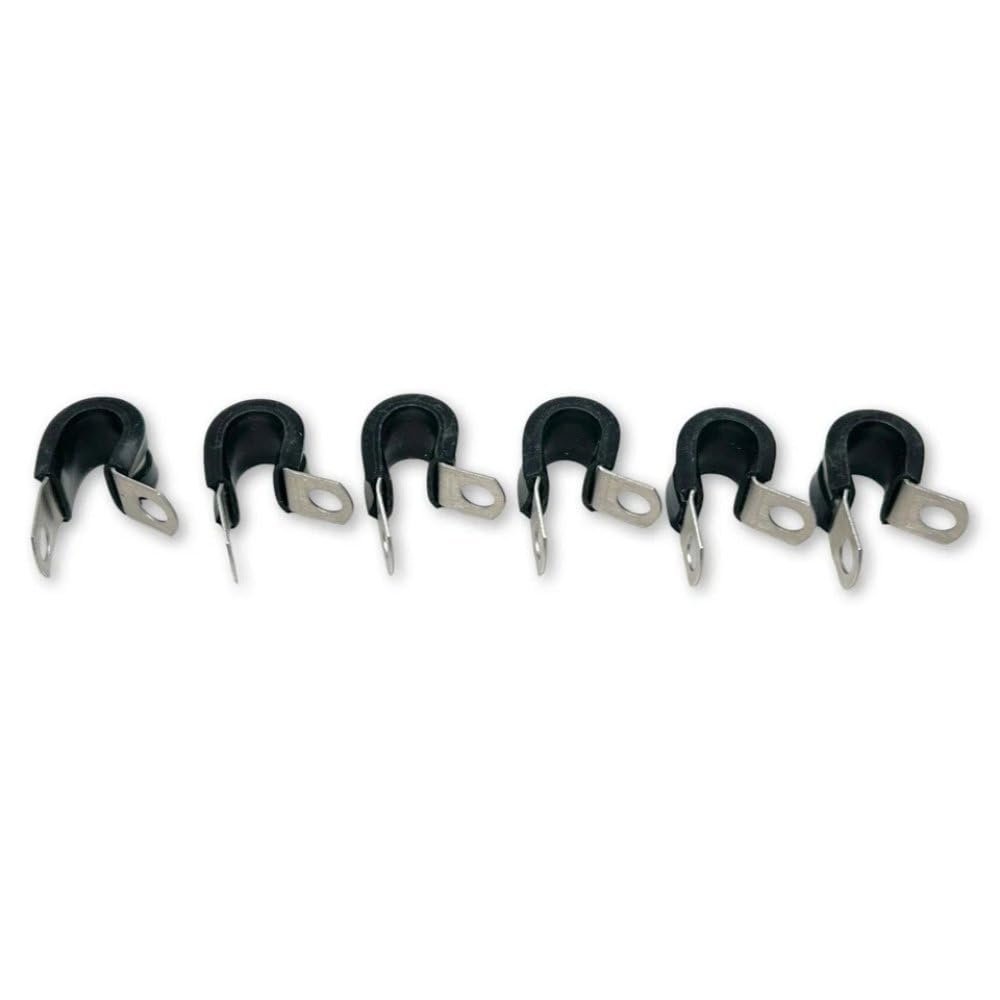 Cable Clamps 6 Pack Replacement For Can Am Commander Defender Maverick Outlander Renegade Replaces 293650256 705600459