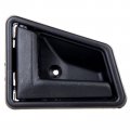 Ocpty Door Handles Interior Driver Passenger Side Replacement Fit 1989-1998 For Suzuki Sidekick Inside Texture Black 4pcs