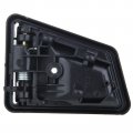 Ocpty Door Handles Interior Driver Passenger Side Replacement Fit 1989-1998 For Suzuki Sidekick Inside Texture Black 4pcs