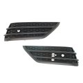 Front Outer Bumper Grilles Pair For Honda Pilot 2016 2017 2018 Elite Touring With Parking Aid Sensor Holes Ho1038131 Ho1039131 