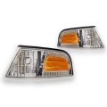 Pair Driver And Passenger Side Turn Signal Marker Light For 1998 2011 Ford Crown Victoria Replaces Fo2520147 Fo2521147 6w7z 