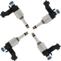 Fuel Injectors Set Fj1183 353102b120 For 2013 2021 Hyundai Kia Veloster Turbo Sonata Forte 4 Piece With O Rings 