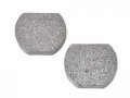 Pair Caliper Brake Pad Puck For Minibike Mini Bike Chopper Atv Quad Four Wheeler 