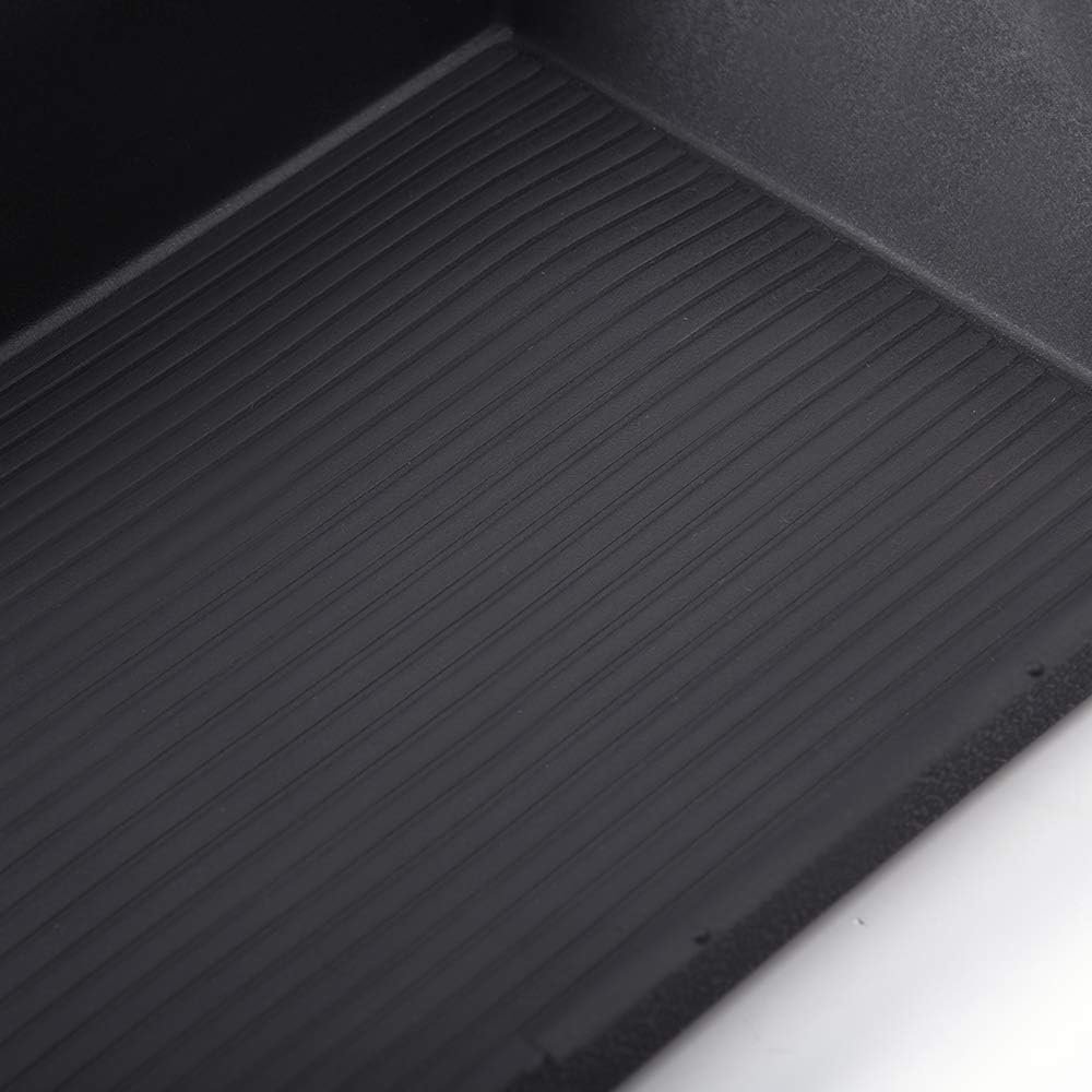 Full Length Front Center Console Mat For Dodge Ram 1500 2015 2016 2017 2018 2019 And 2500 Black 5vc95dx9ab 5vc95dx9aa