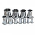 Dan Speed Sanitary Concentric Reducer Coupling Stainless Steel 316 Pipe Fitting 2 1-3 4