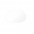 Sas Safety 7600-95 Peel-away Lens Cover For Opti-fit Respirator 25 Per Package Clear 