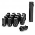 Atv M12x1 5 Wheel Lug Nuts Black Dynofit 16 1 12mmx1 Spline Aftermarket For Polaris Ranger Xp 900 1000 General Rzr S Pioneer 