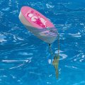 Graphics More Pooh-del Poodle Dog Sunglasses Vintage Retro Toilet Humor Funny Floating Keychain Oval Foam Fishing Boat Buoy Key