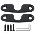 Upgrade Aluminum Alloy Sun Visor Repair Kit For Jeep Heavy Duty Clip Wrangler Jk 2018 Jl Wrangler 2018-2023 Gladiator 2020-2023 