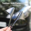 Tesheer For Tesla Camera Cover Turn Signal Side Protection Fit Model 3 Y 2017-2023 Decoration Accessories 2pcs