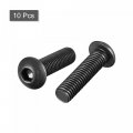 Uxcell M10x35mm Hex Socket Button Head Cap Bolts Screws Alloy Steel 10pcs