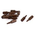 Uxcell 1 4-inch Hex Shank Magnetic T10 Torx Security Screwdriver Bits 12 Pcs
