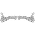 Front Bumper Bracket Pair For Mazda 3 2004 2005 2006 2007 2008 Driver And Passenger Side Plastic Cover Retainers Bn8v500u1c 