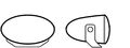 008283811 Hella Ff50 Driving Light Kit Oval Lamp H7 Pair