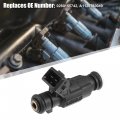 X Autohaux 6pcs 0280155742 A1120780049 Fuel Injector For Mercedes-benz C280 Clk320 E320 Ml320 2 8l 3 2l V6 1998-2000