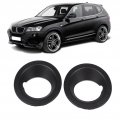 Fydun 2pcs Fog Lamps Trim Ring Bezel Visor Cover Front Bumper Light 51113400912 For X3 E83 2004-2006