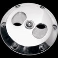 L A Choppers 4 Exhaust End Cap Chrome 