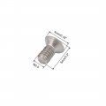 Uxcell M2 5x5mm Stainless Steel Phillips Flat Countersunk Head Screws 50pcs