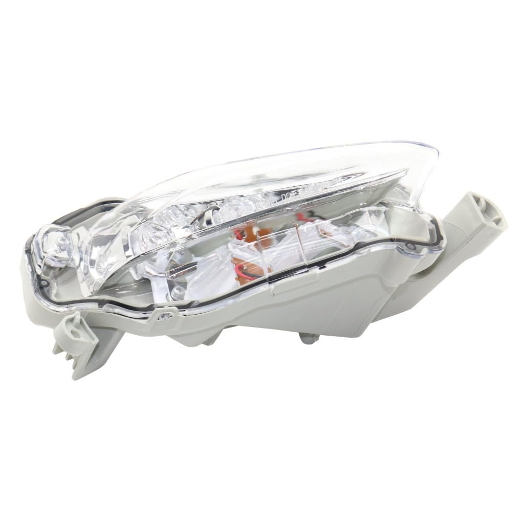 Daytime Running Light For Toyota Corolla 2017 2018 2019 Passenger Side Led Clear Lens Chrome Housing Replacement To2563102