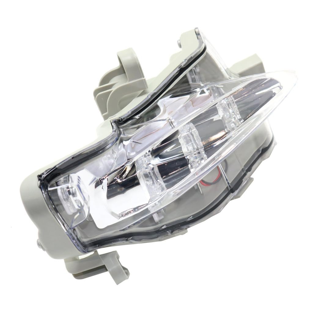 Daytime Running Light For Toyota Corolla 2017 2018 2019 Passenger Side Led Clear Lens Chrome Housing Replacement To2563102