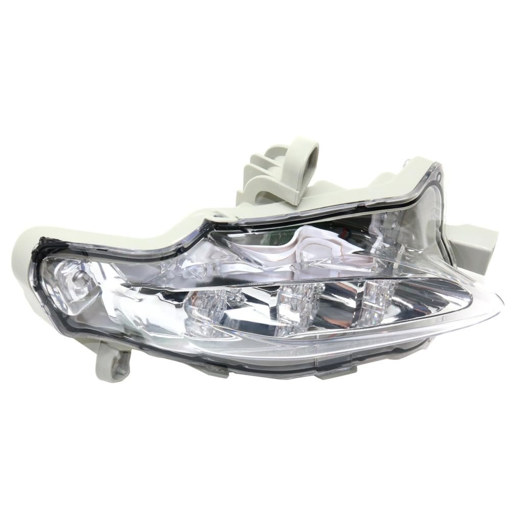 Daytime Running Light For Toyota Corolla 2017 2018 2019 Passenger Side Led Clear Lens Chrome Housing Replacement To2563102