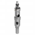 Uxcell Carbide Hole Saw Drill Bit 17mm Cutter For Stainless Steel Alloy Cast Iron Copper Metal Sheet With Limit Step