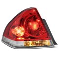 Auto Dynasty Tail Lights Assembly For 2006-2014 Chevy Impala 2014-2016 Limited Driver Left Side Rear Lamps Gm2800193 Chrome 