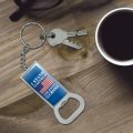 Graphics More I Stand For The Flag Kneel Cross Usa American Patriotic Keychain Rectangle Chrome Plated Metal Bottle Cap Opener