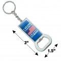 Graphics More I Stand For The Flag Kneel Cross Usa American Patriotic Keychain Rectangle Chrome Plated Metal Bottle Cap Opener
