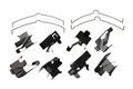Carlson Quality Brake Parts P824 Pad Installation Kit 