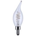 Ca11 Reminiscent Led Filament Light Bulb 4 Watt 40w Equivalent E12 Candelabra Base 2700k Warm White 350 Lumens 90 Cri Dimmable 