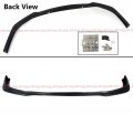 Jdm Ral Style Front Bumper Lip Spoiler Splitter Compatible With 2008-2015 Mitsubishi Evo X 10 Mr