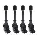 4pcs Ignition Coil Pack C1696 Replacement For Infiniti Fx50 M56 Q70 Q70l Qx70 Qx60 Nissan Altima Cube Rogue Sentra March Uf549 