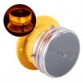 Qiilu Marine Solar Power Beacon Light Ip68 Waterproof Led Ship Dock Barge Safety Flashing Sidelight 360a Lighting