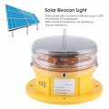 Qiilu Marine Solar Power Beacon Light Ip68 Waterproof Led Ship Dock Barge Safety Flashing Sidelight 360a Lighting