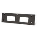 Factory Style Front License Plate Mounting Bracket For Sportage Four-wheel Drive 17-21 Matte Black 
