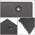 Hy1068123 Factory Style Front Bumper License Plate Mounting Bracket Compatible With Venue 2020-2024 Matte Black
