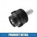 A Absopro Engine Oil Filter Housing Cover Cap 156200s010 For Toyota Tundra 2008-2021 Plastic Metal Black Silver Tone