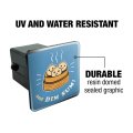 And Dim Sum Then Some Funny Humor Tow Trailer Hitch Cover Plug Insert For 2 In Receivers Black Abs Plastic With Uv Resistant