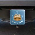 And Dim Sum Then Some Funny Humor Tow Trailer Hitch Cover Plug Insert For 2 In Receivers Black Abs Plastic With Uv Resistant