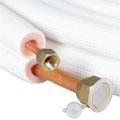 1 4 And 2 Inch 25ft Air Conditioning Connection Tube Made Of Heat Preservation Cotton