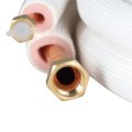 1 4 And 2 Inch 25ft Air Conditioning Connection Tube Made Of Heat Preservation Cotton